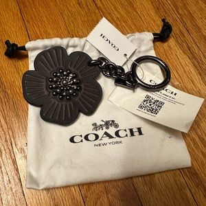 Coach Tea Rose Bag Charm